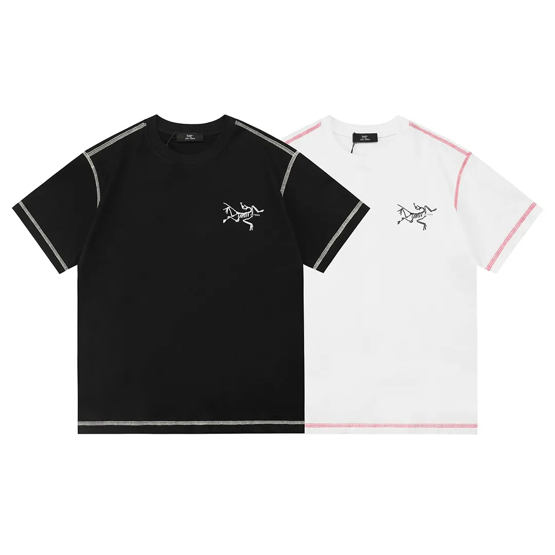 ARC TERYX 2025New Arrival logo Same Style t 100％ 32 ：White Size：XS S M L